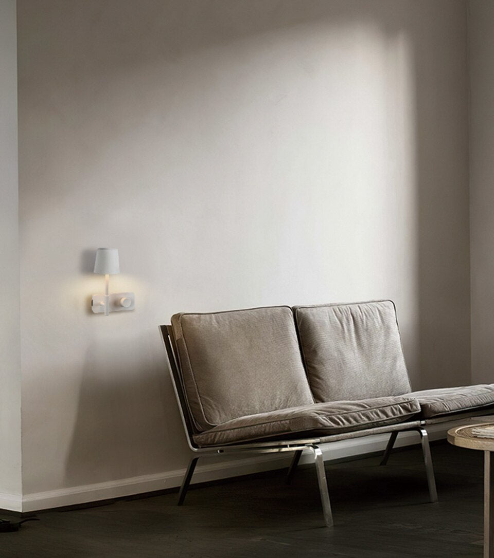 AiS LED Wall Light With Switch And USB Interface Fashion White Wall ...