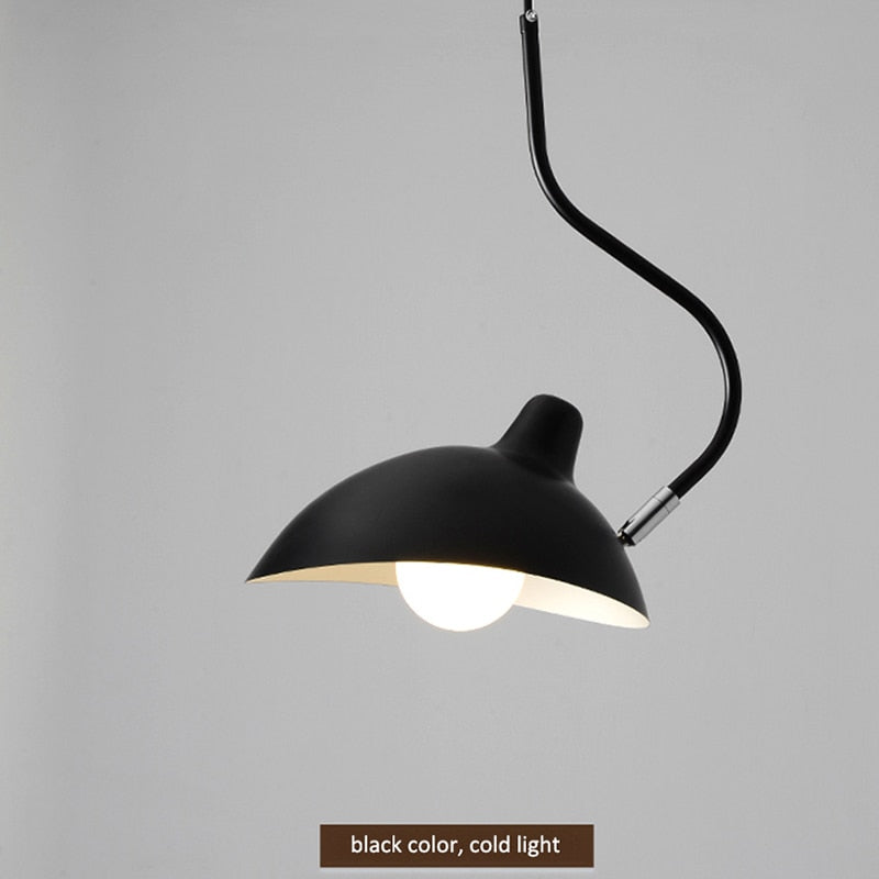 IIS Nordic Replica Designer Serge Pendant Lamp Rotating Iron Lampshade - Warmly Lights