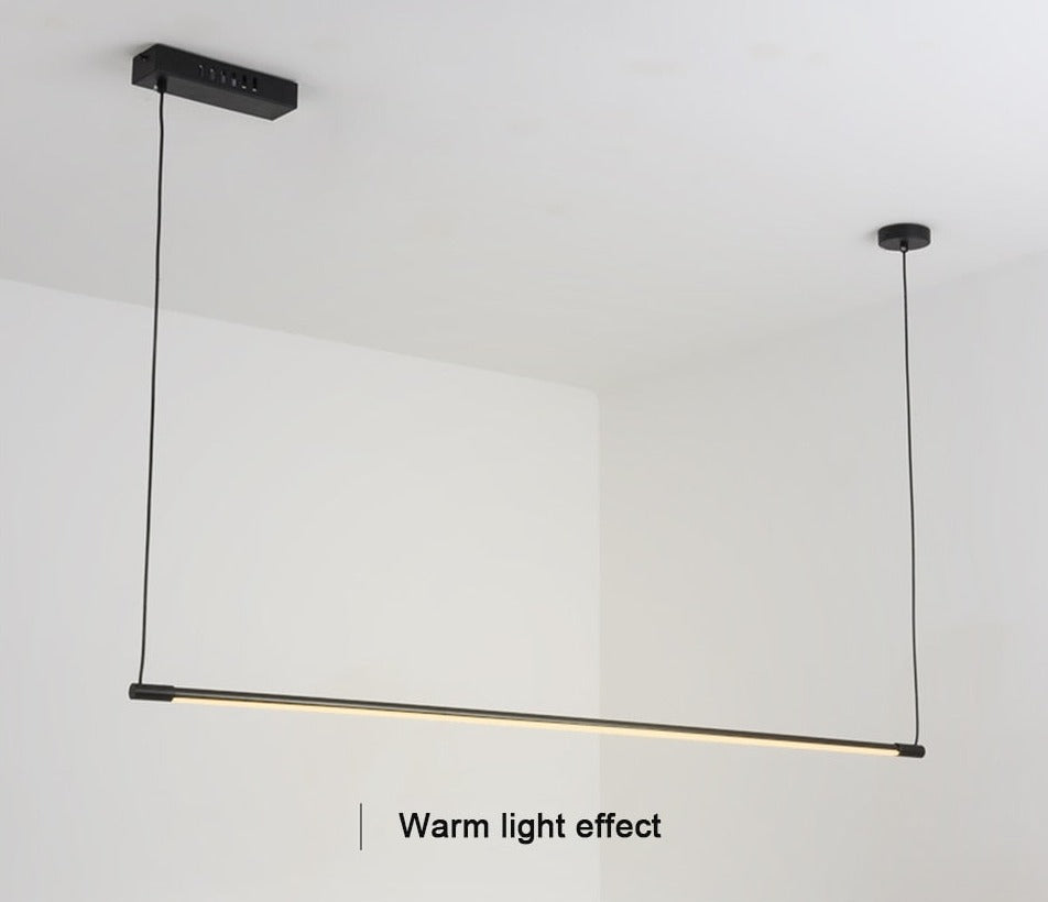 IIS Linear LED Pendant Light Morden Aluminum - Warmly Lights