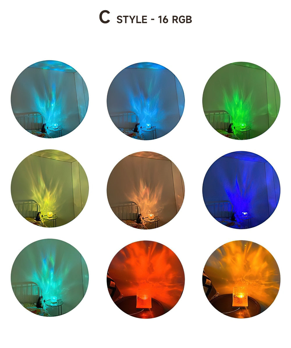 PQ Water Ripple Projector | Warmly Lights