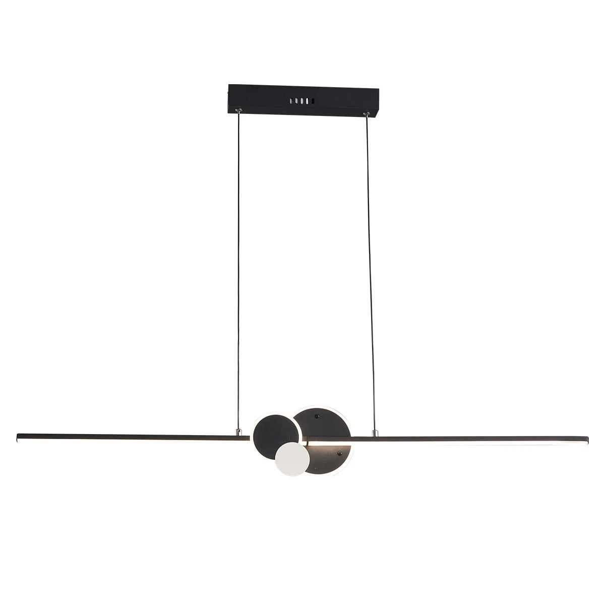 NEO Middle Round Linear Modern LED Hanging Pendant Light | Warmly Lights