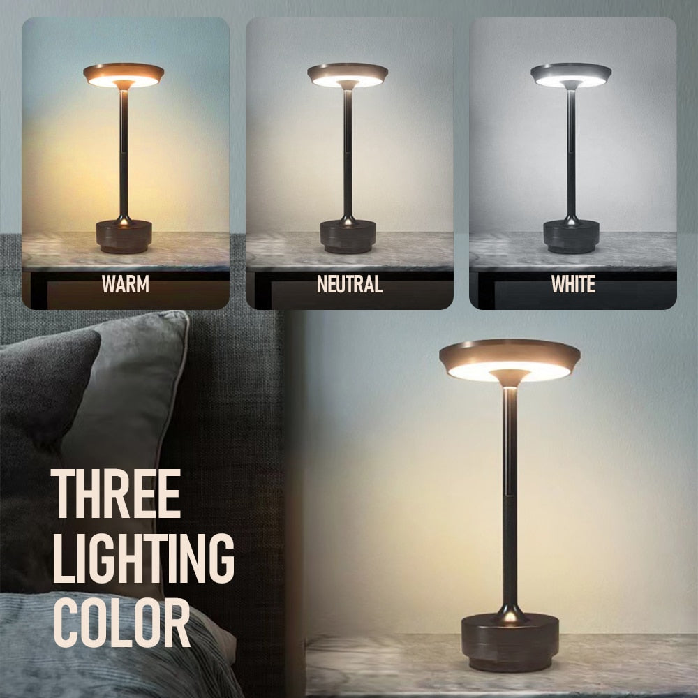 XmnSoly Magnetic Light Bar Rechargeable Desk Light Bar With Remote