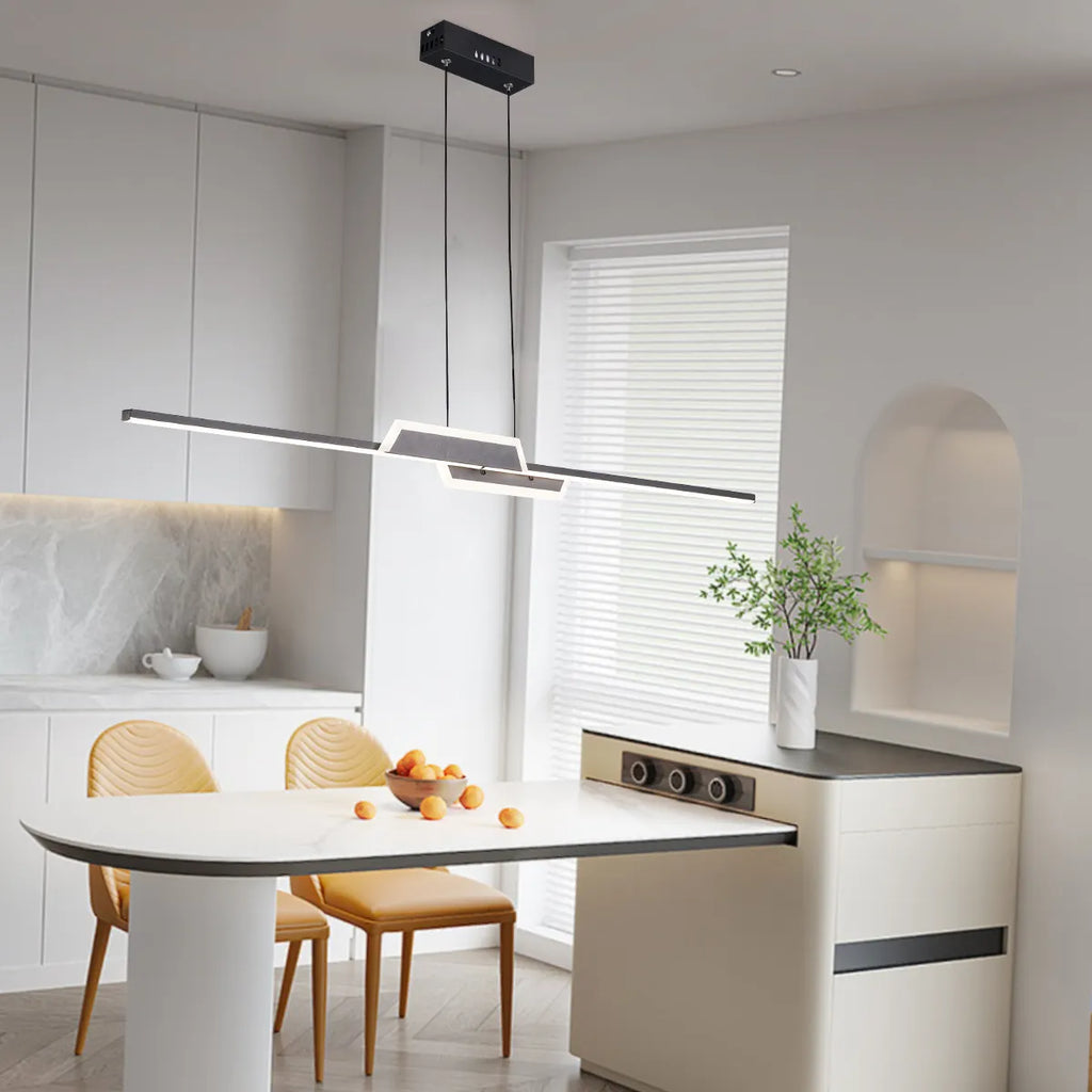NEO Bhiqaill Linear Modern Led Pendant Light | Warmly Lights
