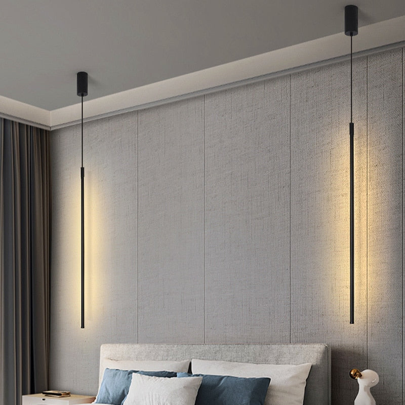 Hanu - Modern Led Pendant Lights Fixtures For Bedroom - Warmly Lights