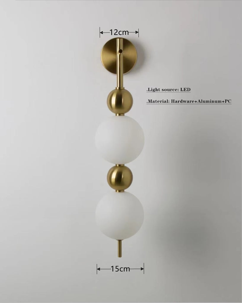Galac - Nordic magic bean chandelier modern minimalist round - Warmly Lights