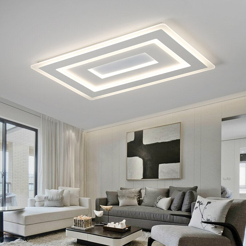 Ultra-thin Surface Mounted Ceiling Light - Warmly Lights