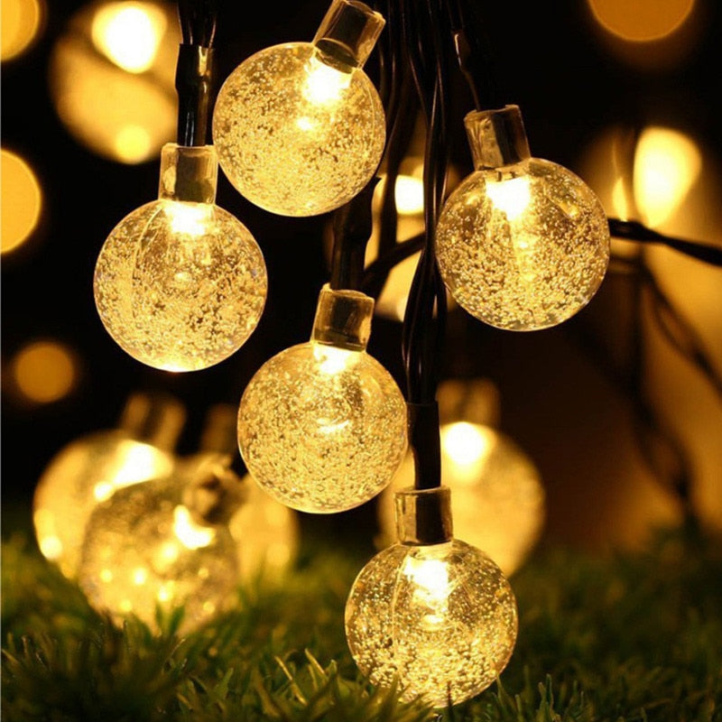 LED String Fairy Lights Solar - Warmly Lights