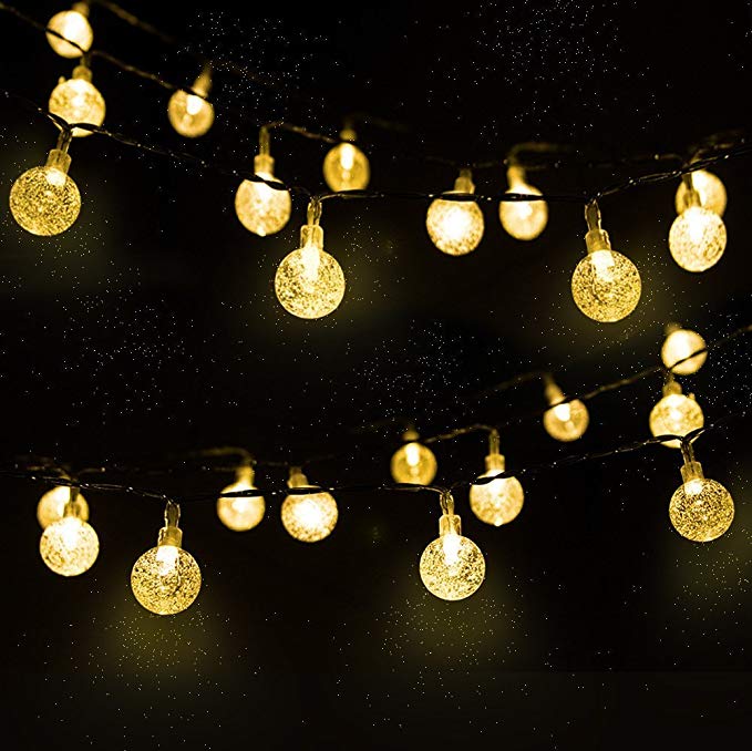 LED String Fairy Lights Solar - Warmly Lights
