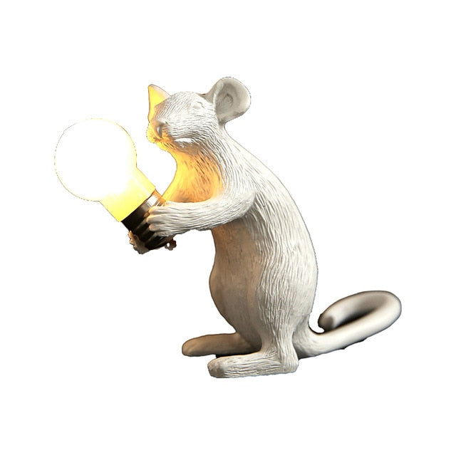 Mouse Resin Night Light - Warmly Lights
