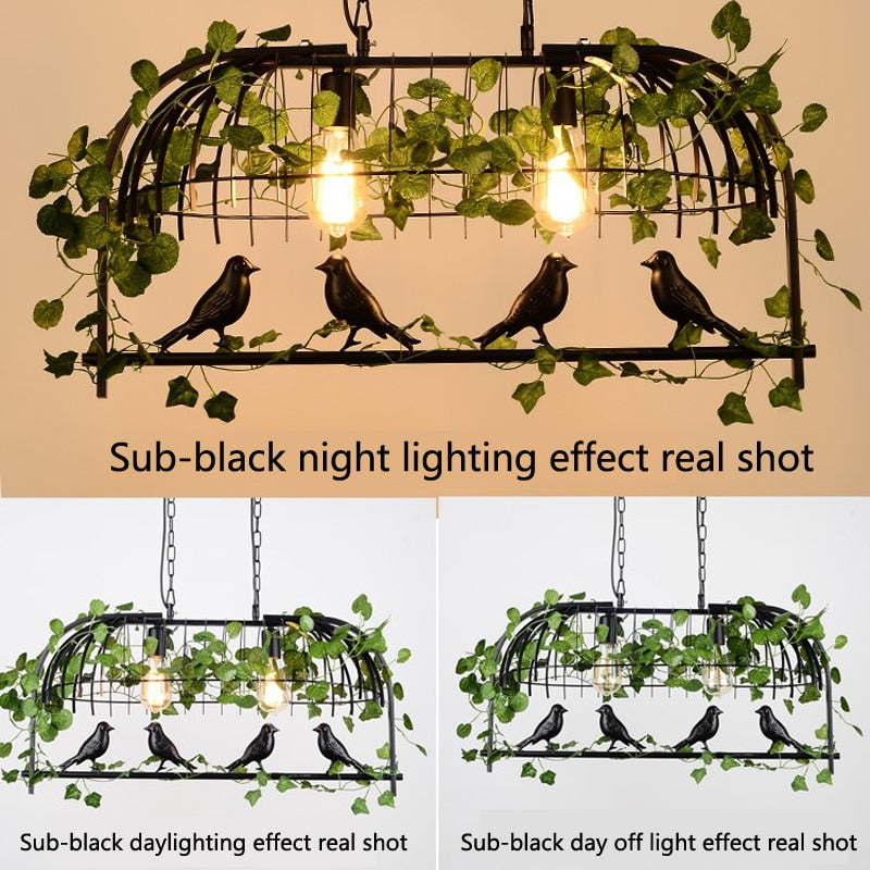 Vintage Bird Pendant Light - Warmly Lights