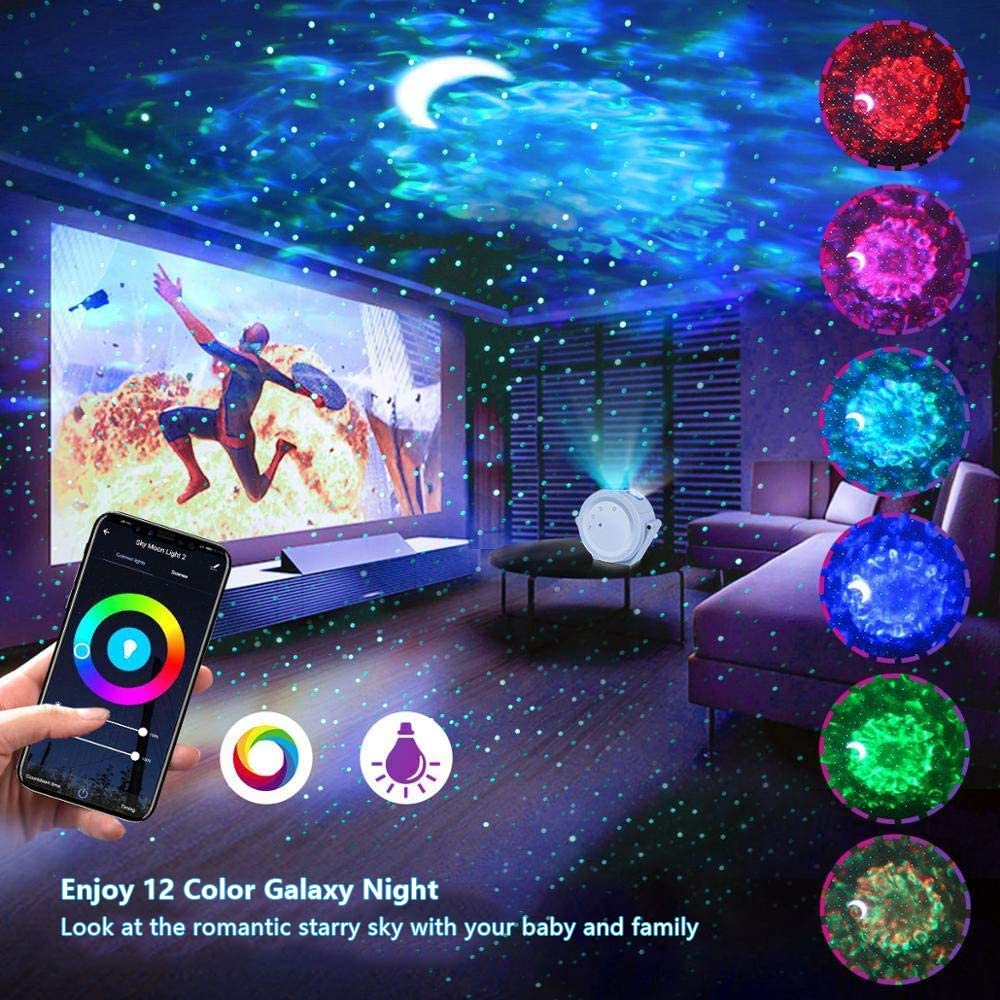 Smart Life Galaxy Projector - Warmly Lights