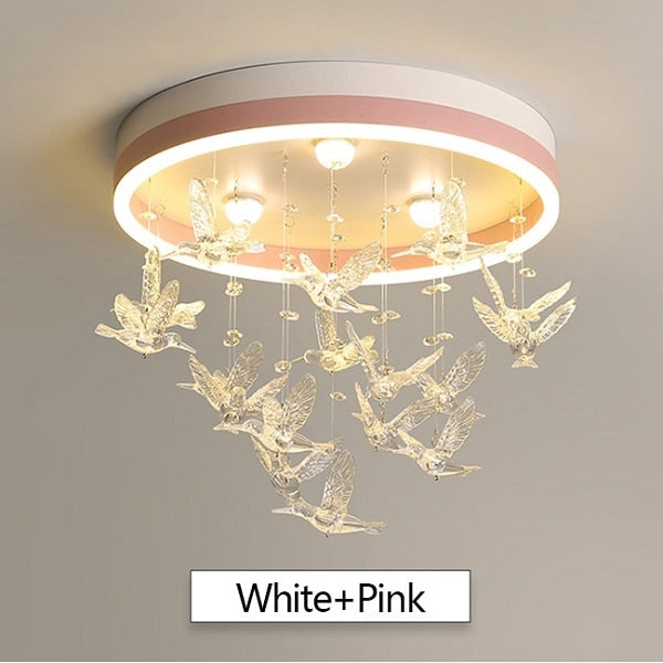 Hummingbird Modern LED Chandelier - Warmly Lights