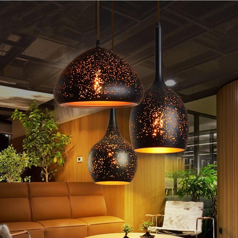 Vintage Pendant Lamp Iron Loft Nordic Warmly Lights