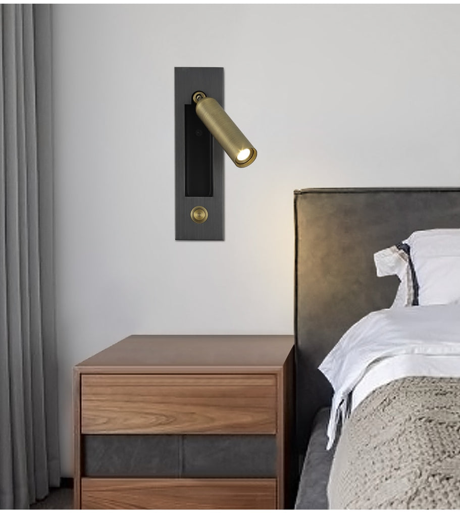 Recessed Push Switch Wall Lamps - Warmly Lights